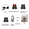 TWVC Motorcycle Bluetooth Headset Wireless Stereo Moto Helmet Headphones With Thin Clip Base