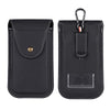 For 6.7 inch Mobile Phone PU Waist Bag(Brown)