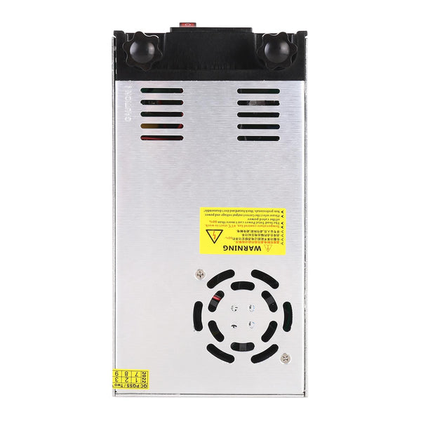 S-600-12 DC12V 600W 50A DIY Regulated DC Switching Power Supply Power Step-down Transformer with Clip, UK Plug