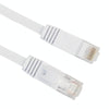 20m CAT6 Ultra-thin Flat Ethernet Network LAN Cable, Patch Lead RJ45 (White)