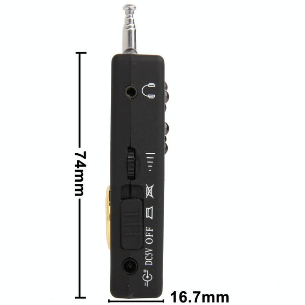 RF Bug Detector Anti Spy Camera Finder Wireless Signal Detector