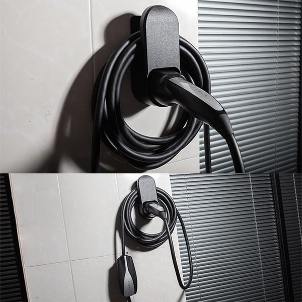 For Tesla Model 3 / X / S / Y Car Charger Wall Storage Bracket(US Plug)