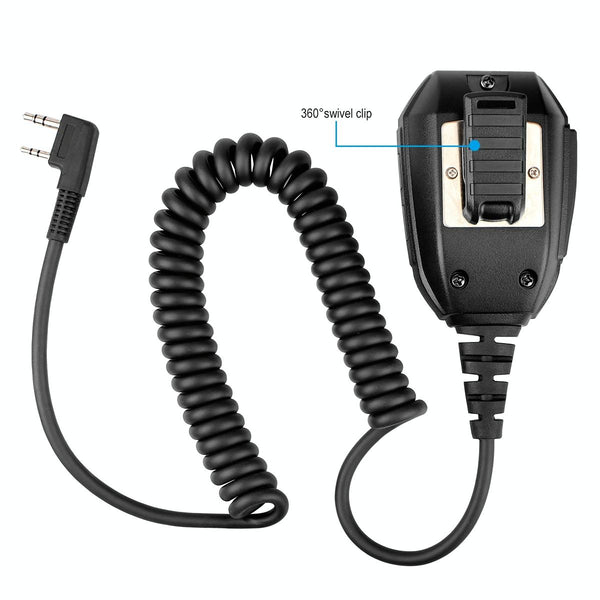RETEVIS RS-113 2 Pin Remote Speaker Microphone for H777/UV5R/RT21/RT1/RT3