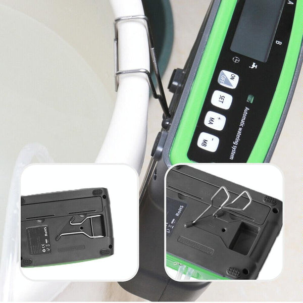 FT-C68 Dual Pump Smart Automatic Watering Device Potted Watering Garden Balcony Drip Irrigation Spraying System(Green)