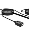 MH02 Bluetooth V4.0 Helmet Headset 5V for Motorcycle Driving with Anti-interference Microphone(Black)