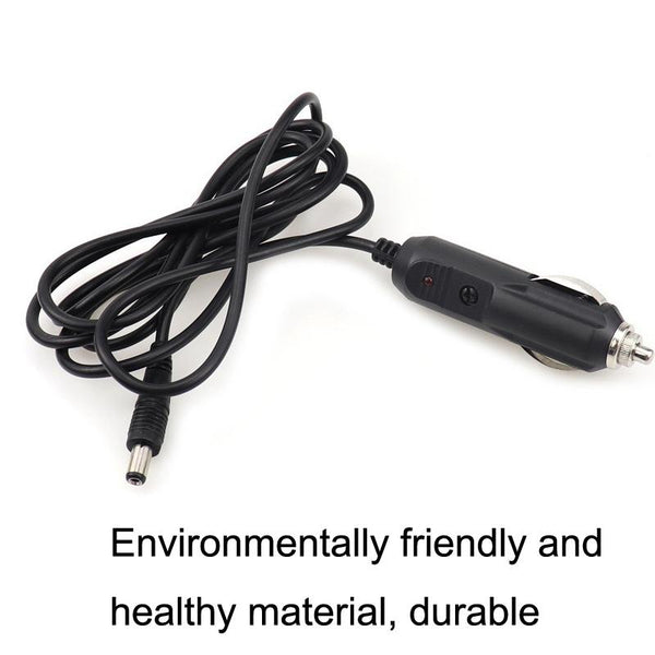 Car Cigarette Lighter Plug With Fuse / Indicator Cable Length: 1.6m