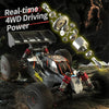 JJR/C Q146 Electric 4WD Alloy Off-Road Remote Control Car(Black)