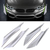 4 PCS Car-Styling Flank Decorative Sticker(Silver)