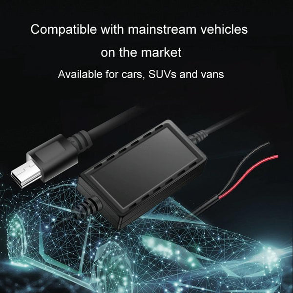 USB Car Charge 12V To 5V Navigation Instrument Reduction Line(Android Right Bend)
