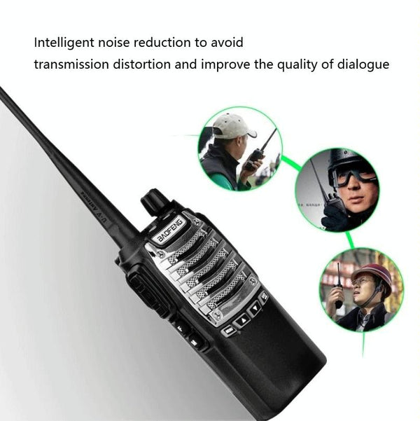 Baofeng UV-8D 8W High-power Dual-transmit Button Multifunctional Walkie-talkie, Plug Specifications:AU Plug