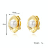 E2208-6 Drag Pearl Baroque Earrings Pearl Ear Clip Women Without Ear Piercing