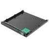 USB 2.0 Universal Notebook External 12.7mm CD/DVD SATA Port Optical Drive Box Kit(Black)