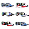 WAVE Electroplating HD Anti-fog Myopia Swimming Glasses, Color: Red Black 700 Degree