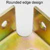 4pcs /Set Triangle Corners Anti-Shaking Fixing Fittings For Bed Frame(Bronze)