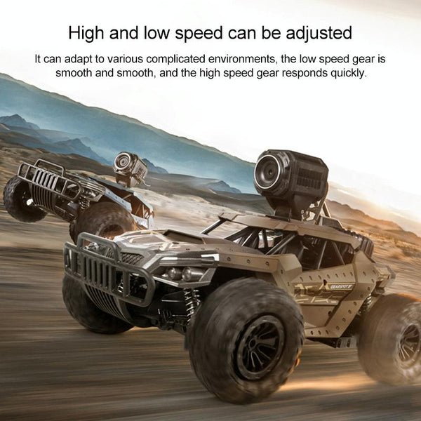 HELIWAY DM-1801 2.4GHz Four-way Remote Vehicle Toy Car with Remote Control(Blue)