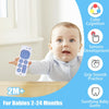 Baby Simulation Silicone Remote Control Can Press Tooth Glue Preventing Eating Hands Teething Stick, Color: 1st Generation Blue