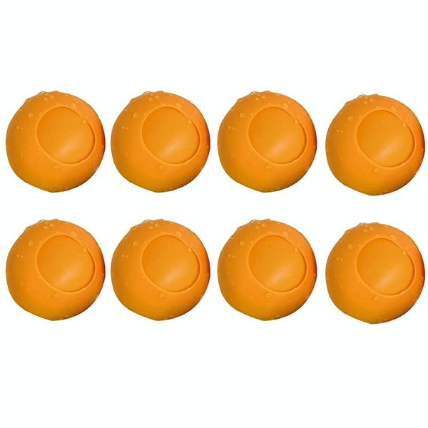 8 PCS Children Silicone Water Polo Water Fight Toy For Venting Decompression, Diameter: 6cm(Orange)