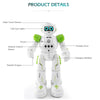 JJR/C R11 CADY WIKE Smart Touch Control Robot with LED Light, Support Waling / Sliding Mode (Green)