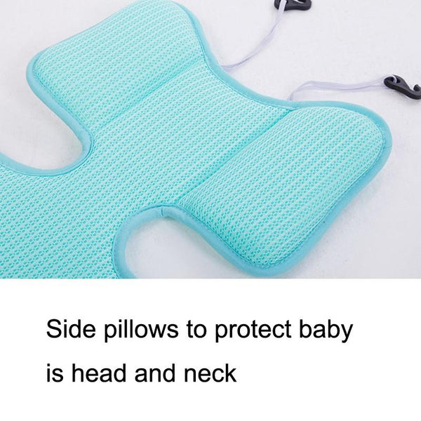 3D Baby Cart Mat Four Seasons Universal Baby Dining Chair Mat(Blue)