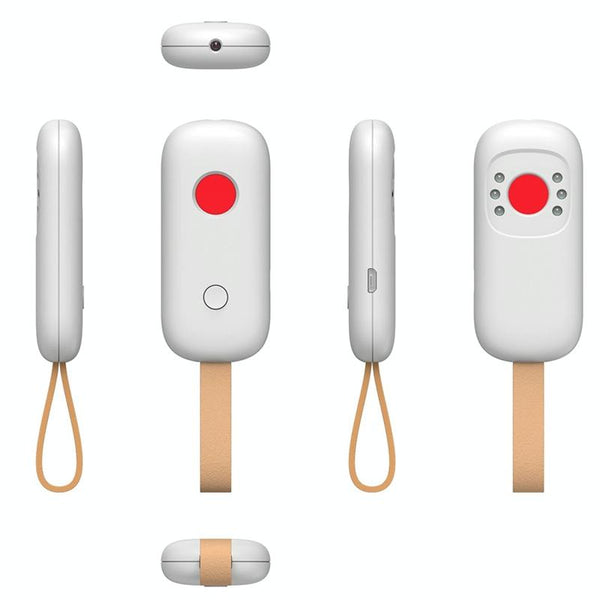 RF Detector & Camera Finder (White) - Anti Spy Bug Sweeper