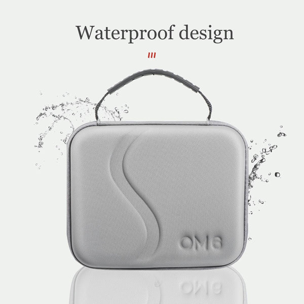 For DJI Osmo Mobile 6 STARTRC Portable Shockproof Waterproof PU Case Bag(Dark Gray)