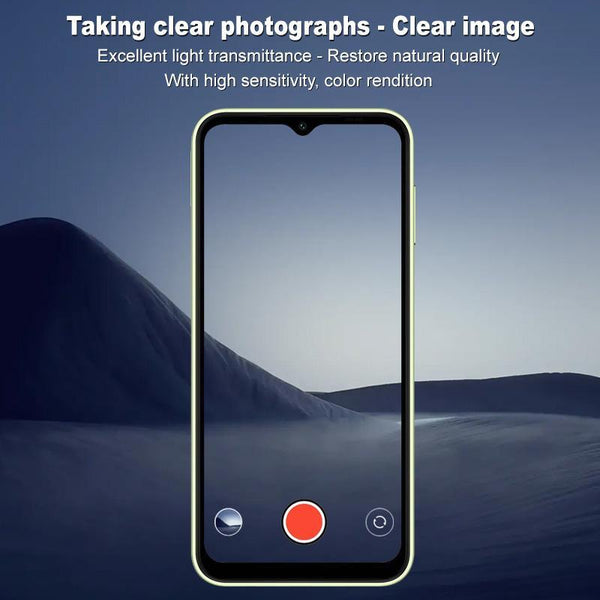 For Samsung Galaxy A14 5G IMAK High Definition Integrated Rear Camera Glass Lens Film, Black Eye Design