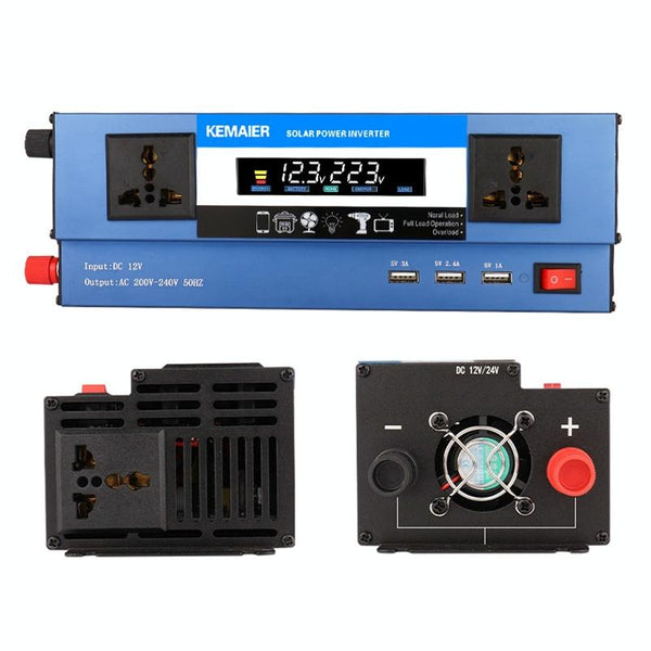 2000W/12V24V Convert To 220V Dual Voltage Modified Sine Wave Inverter