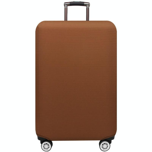Thickened Wear-resistant Stretch Luggage Dust-proof Protective Cover, Size: XL(Coffee)