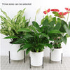 165mm PP Planter Flower Pot Automatic Water-absorbing Lazy Flower Pot, with Shelf