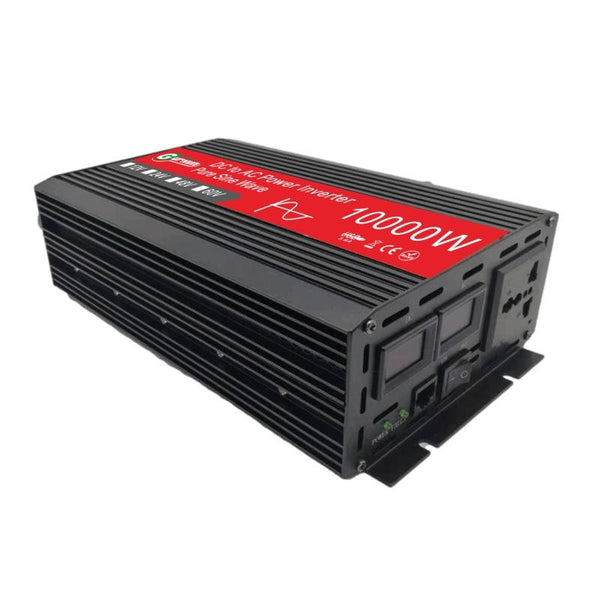 Gurxun HZ1500-10000 Sine Wave 10000W Inverter Power Converter, Specification: 12V To 220V