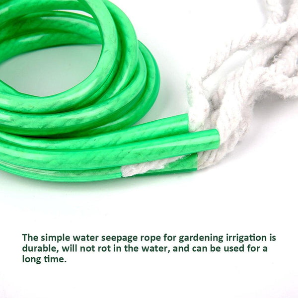 Gardening Irrigation Simple Water Seepage Rope Automatic Watering Device(Green)