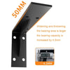 22 inch 55cm Triangle Support Frame Fixed Angle Iron(White)