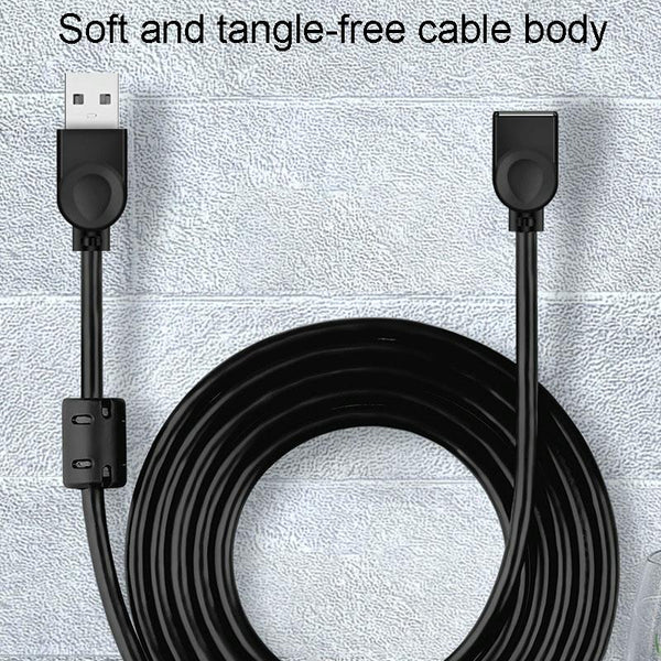 JINGHUA U021E Male To Female Adapter USB 2.0 Extension Cable Phone Computer Converter Cord, Length: 1.5m