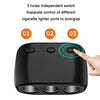 3 in 1 120W Car Cigarette Lighter Independent Switch Dual USB Charger(ZNB03S)