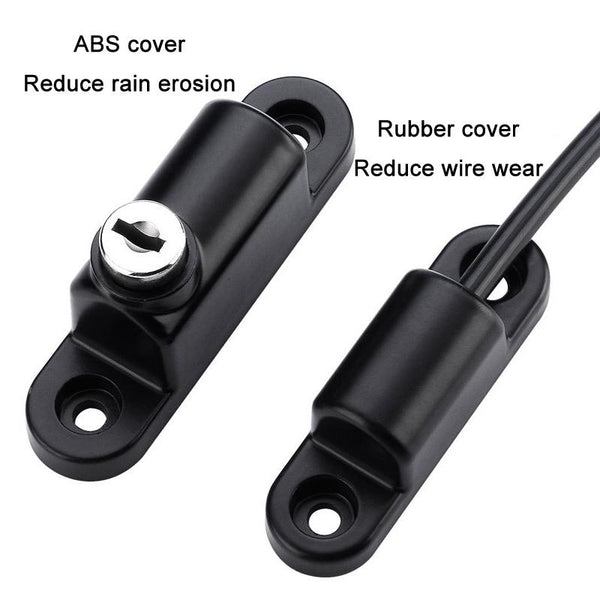 Children High-rise Anti-fall Safety Lock Window Push Limiter, Color: Black (Enhanced)
