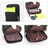 Crossbody Mobile Phone Bag Vertical Wallet Arm Bag With Headphone Hole(Black Balloon)