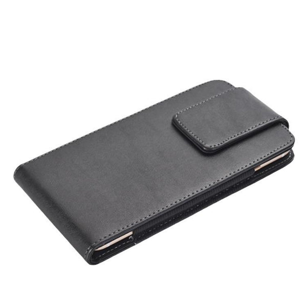 Small 5.5 Inch Cell Phone Holster With Belt Clip Rotary 360 Magnetic Closure