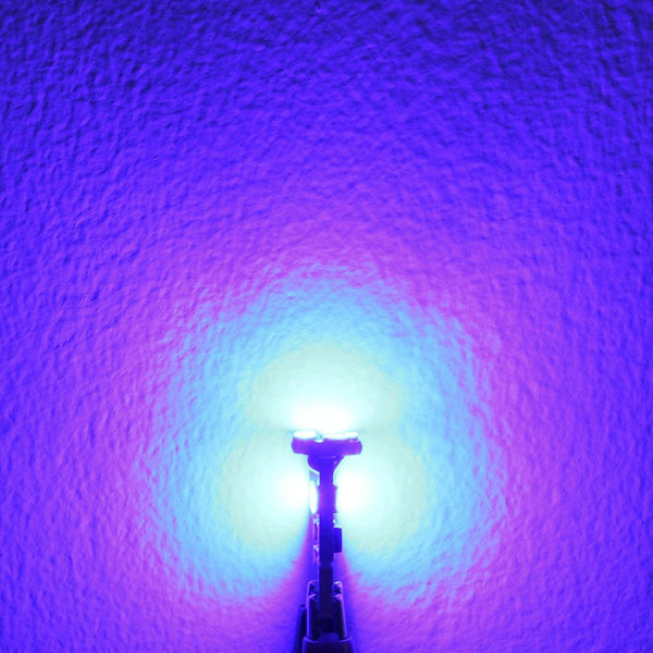 2 PCS DC 12V 2W 240LM 5500K T10-4014-15SMD Car Width Lamp Clearance Light Parking LightsBlue Light