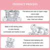 S925 Sterling Silver Valentine Day Cute Bear DIY Beads