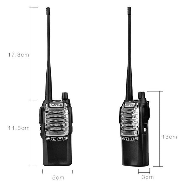Baofeng UV-8D 8W High-power Dual-transmit Button Multifunctional Walkie-talkie, Plug Specifications:US Plug