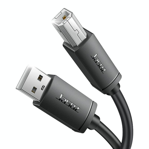 3 PCS Jasoz USB Printing Data Cable Oxygen-Free Copper Core, Cable Length: 5m