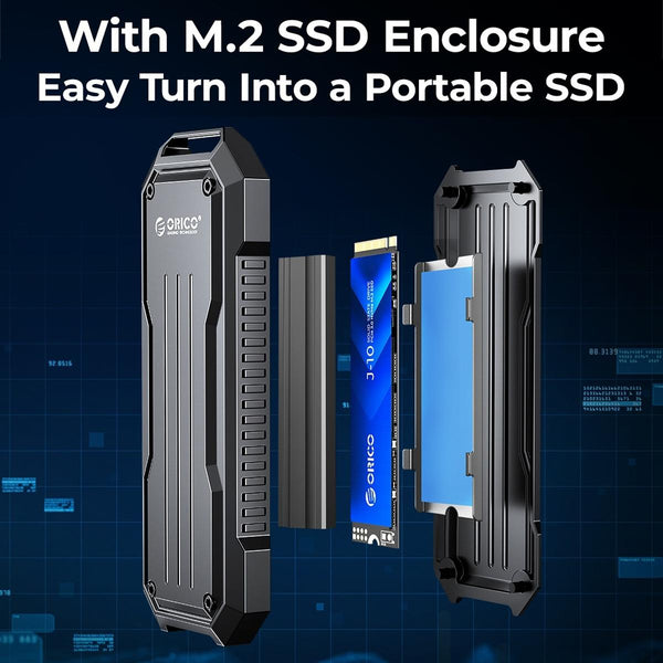 ORICO PCIe 3.0 NVMe M.2 SSD Internal Solid State Drive, Memory:1TB