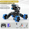 DM-528 Four-wheel Battle Blooming Tire Spray Remote Control Car, Specification:Single Control Water Bomb(Blue)