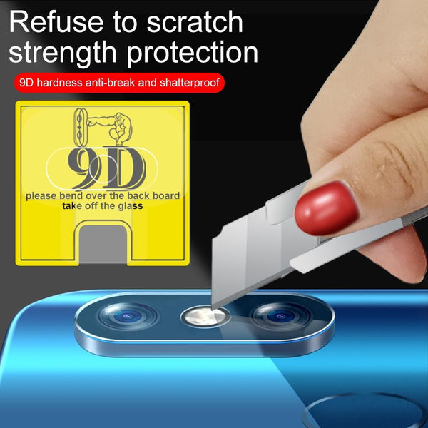 For Xiaomi 8 SE 9D Transparent Rear Camera Lens Protector Tempered Glass Film