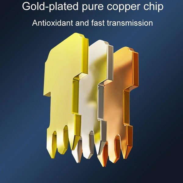 3U 100pcs / Can JINGHUA S688 Gigabit Transport Cabling Extruded Super Cat6 Dual Shield RJ45 8P8C Connector