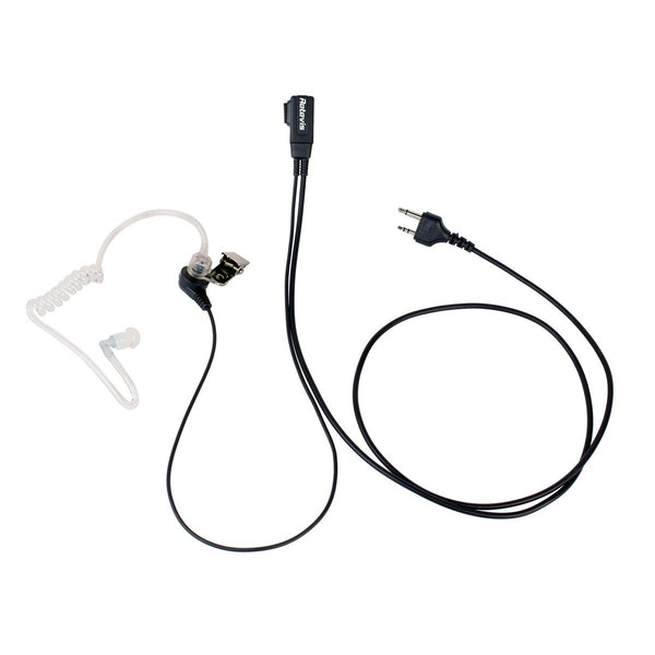 RETEVIS C9020 2 Pin Covert Acoustic Tube In-line Air Guide Earphone Microphone for Midland Radio