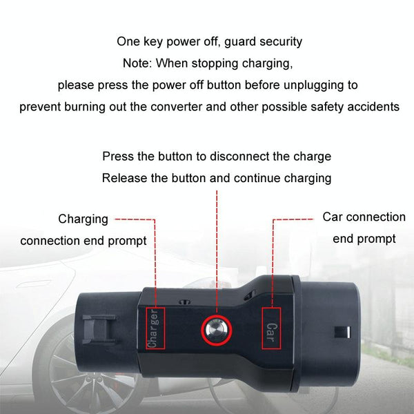 TYPE1-TYPE2 New Energy Vehicle Charging Pile Adapter(QYMZO-32-220V)
