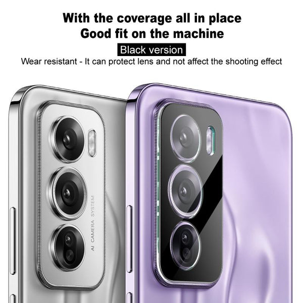 For OPPO Reno13 China imak High Definition Integrated Glass Lens Film Black Version