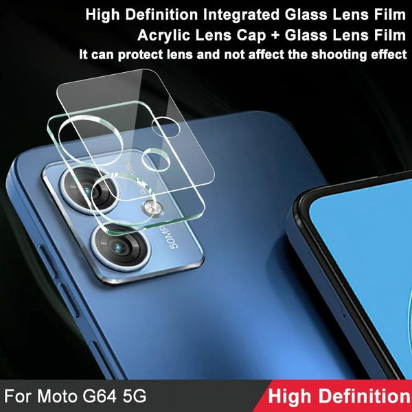 For Motorola Moto G64 5G / G54 5G imak High Definition Integrated Glass Lens Film