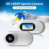 Magnetic Thumb Camera Portable HD Camera For Outdoor Cycling, Model: Standard+Pet Silicone Collar
